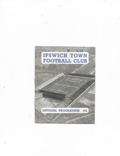 Ipswich Town v Cardiff City 25-3-1959 division 2 football programme