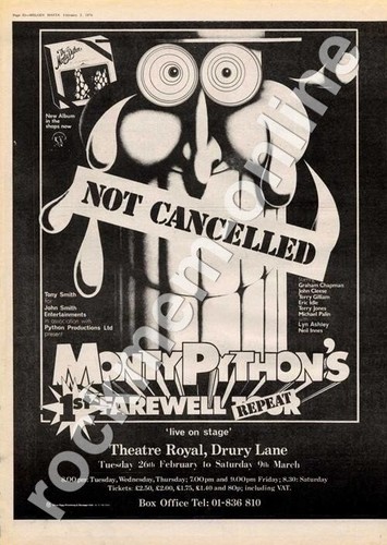 Monty python theatre royal - python,