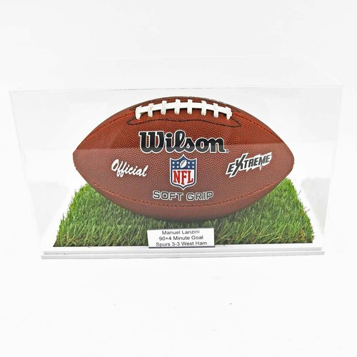 American football display - display, case