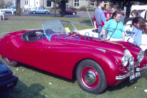 35mm slide jaguar xk120 - slide,