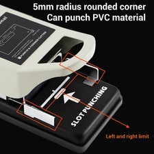 New 2 In 1 Slot Hole Punch R5