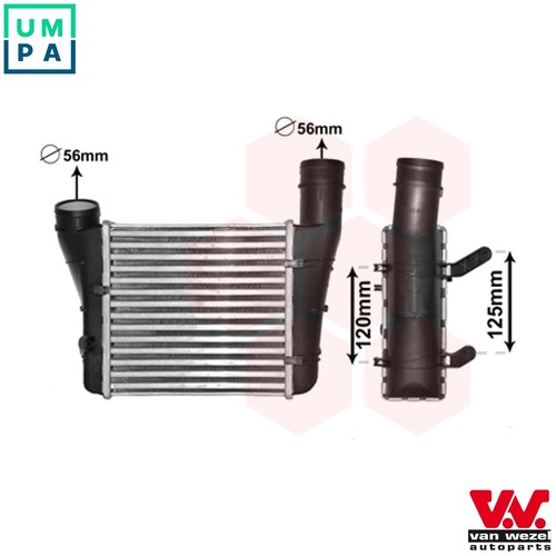 Charge air cooler 03004221 for - cooler,
