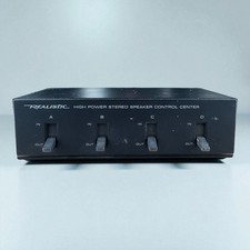 Realistic 40-136 High Power Stereo Speaker Control Center – 4 Way Switch Box