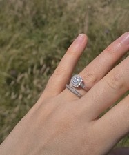 H Samuel 9 Carat White Gold