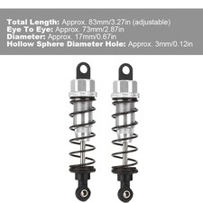 RC Front Shock Damper Fit For