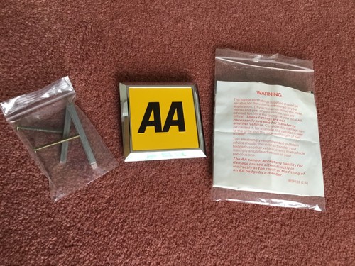 Vintage car badge unused - car, badge.(aa