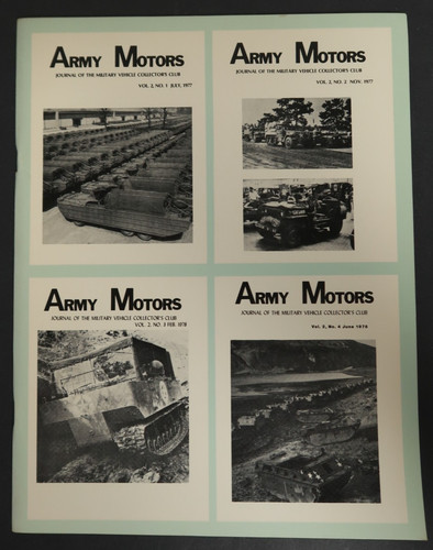 Army motors magazine journal - motors,