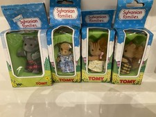 Sylvanian Families By Tomy Vintage Boxed X 4 From Early 1989-1990