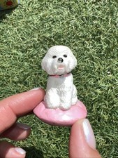 Bichon Frise Vintage 1990s Puppy in My Pocket Dog Figure, Collectible