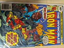 Iron Man 88. The return of the brutish Blood Brothers! Marvel 1976.