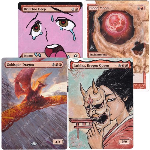 Altered art cards - cards, mana*