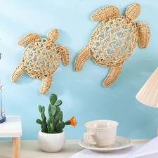 2 Pcs Sea Turtle Wall Decor