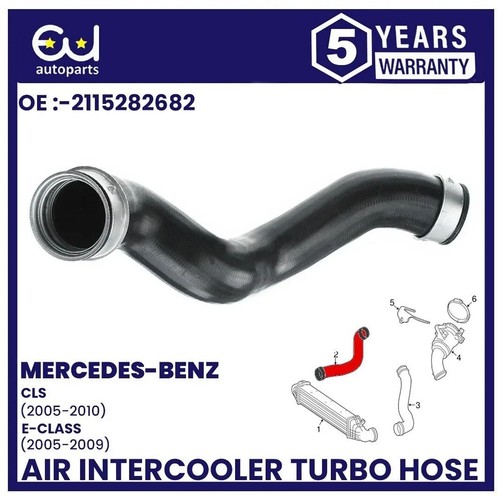 Intercooler turbo hose - turbo, pipe