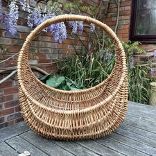Large Vintage Wicker Gondola