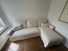 DELIVERY available: IKEA HYLTARP3-seat sofa w chaise longue, Gransel & Hallarp