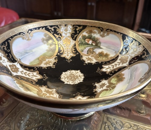 Noritake porcelain bowl upon - a,