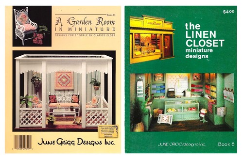 Books miniatures by june - miniatures,