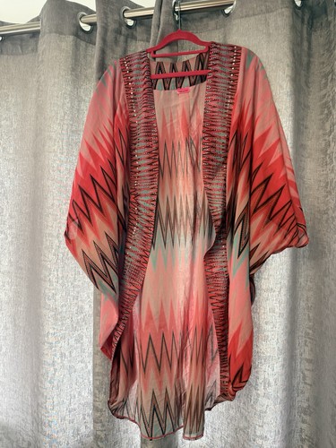 River island beach kimono - river,
