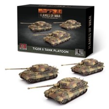 German Tiger 2 Tank Platoon - Late-War - Brand New - Flames of War