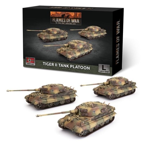 German tiger tank - platoon,