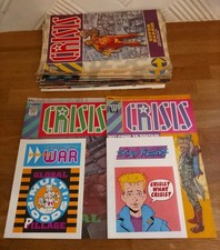COMICS - Bundle Of X40 Issues Of 2000AD Crisis UK Comics Between Issues #2-#51