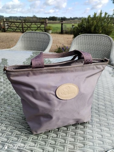 Lilac mulberry handbag - lilac,