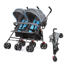 Volgo Twin Baby Stroller