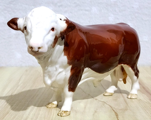 Beswick polled hereford bull - beswick,