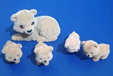 Jungle In My Pocket Golden Bear Family. Rare Retired. Ex Condition. Gift.