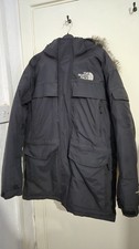 The North Face Men's McMurdo Parka Coat/Jacket Fur Hood Size Medium Hyvent