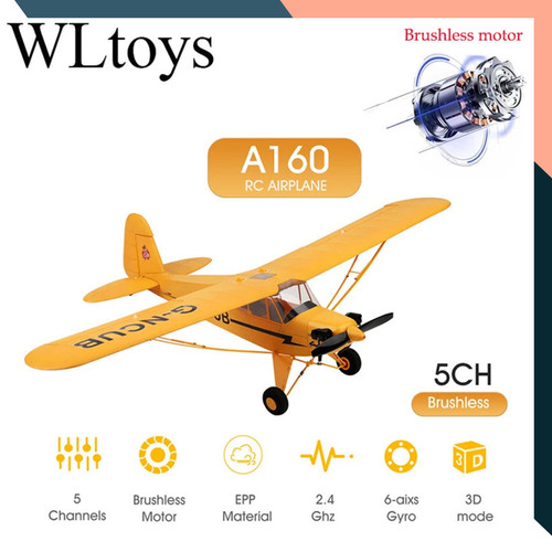 Plane cub brushless - rc, 3d