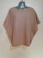 Shein Brown Batwing Style Top