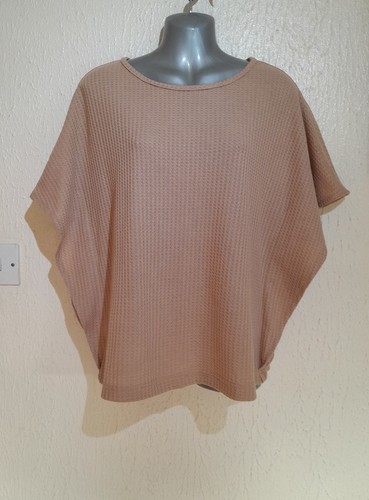 Shein brown batwing style top - batwing,