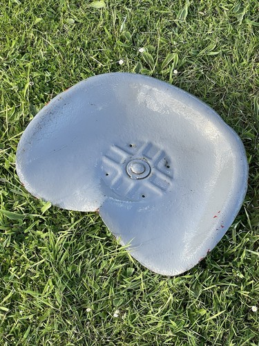Vintage tractor seat pan - vintage,