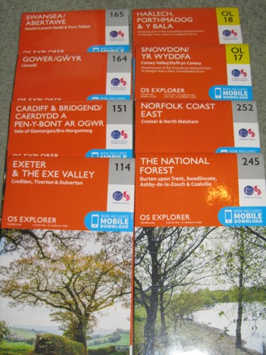 Ordnance survey explorer - ordnance,