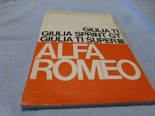 Alfa romeo giulia sprint - giulia, ti,
