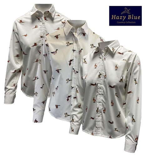 Ladies country patterned shirt - ladies,