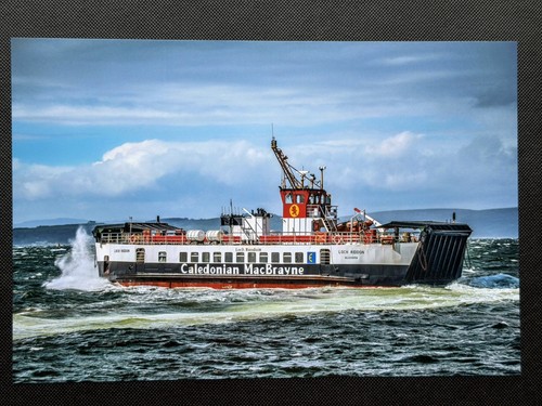 12x8 print calmac ferries - print,