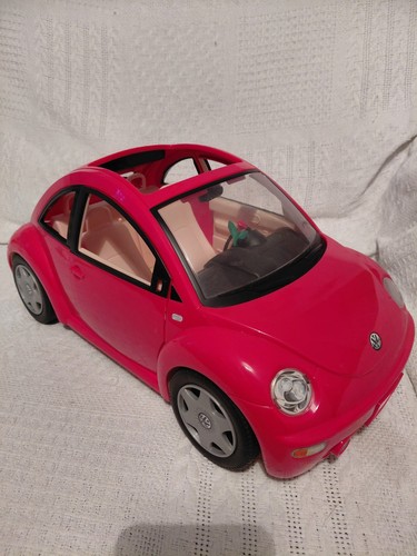 Barbie volkswagen beetle - volkswagen, pink