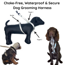  Dog Grooming Harness Strap Noose Restraint Belly Pad