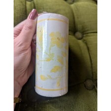 Vintage Laura Ashley wallpaper border 10m yellow flowers