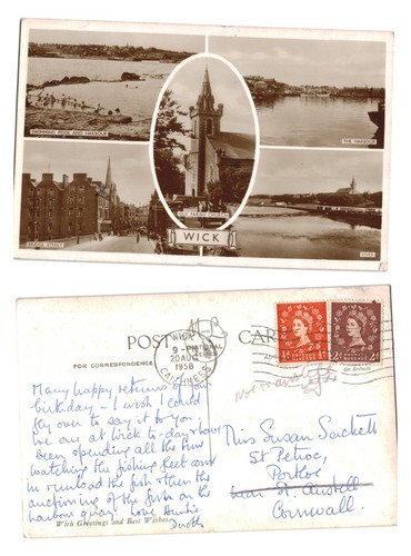 Vintage postcard multi - vintage,