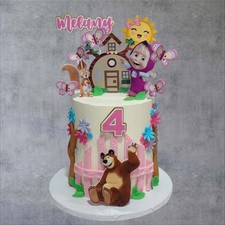 Masha and the Bear Cake Topper
