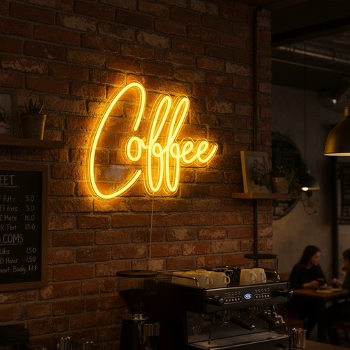 Coffee led neon sign 40 - ‘coffee’,