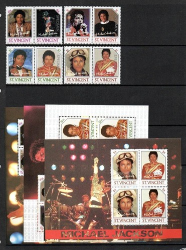 Vincent mnh 1985 - st, sg940-947