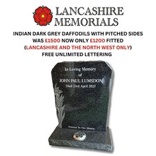 Granite Memorial, Gravestone