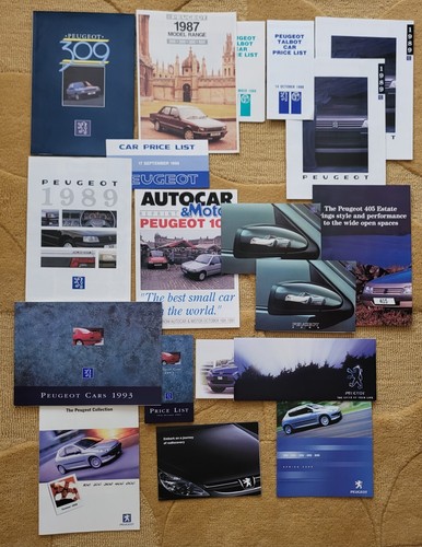 Peugeot car sales - sales, brochure