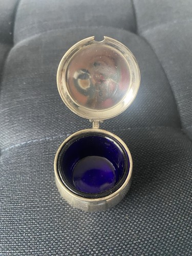 Vintage silver plated - plated, salt