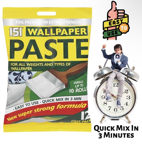 Rolls wallpaper paste all - paste,