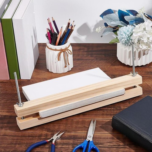 Wood bookbinding press book - wood,